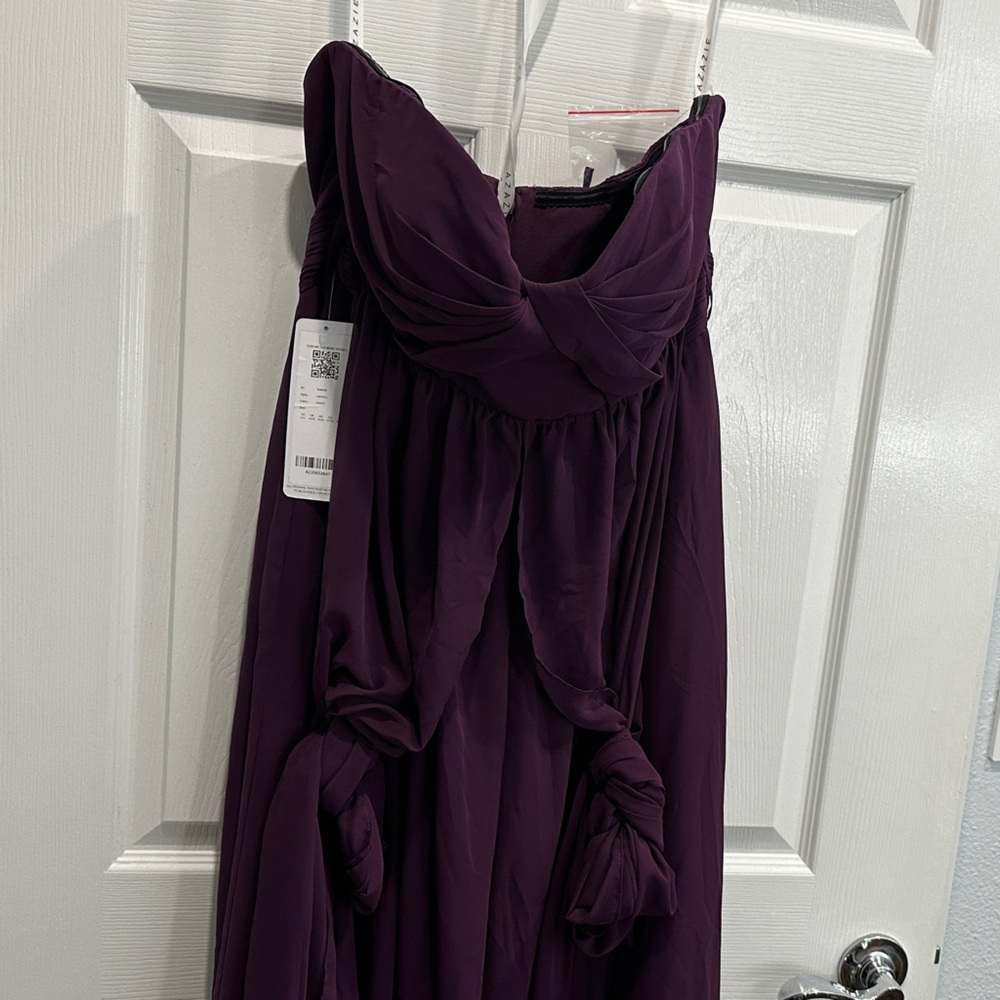 Azazie Deep Purple Lamar’s Jump Suit